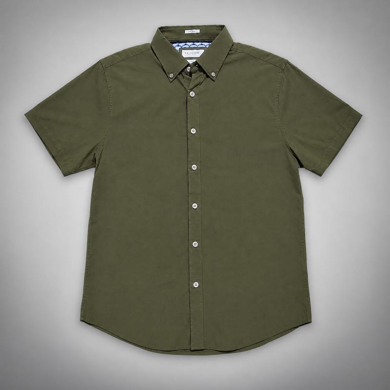 DENIM & FLOWER Playera Verde Easy Care