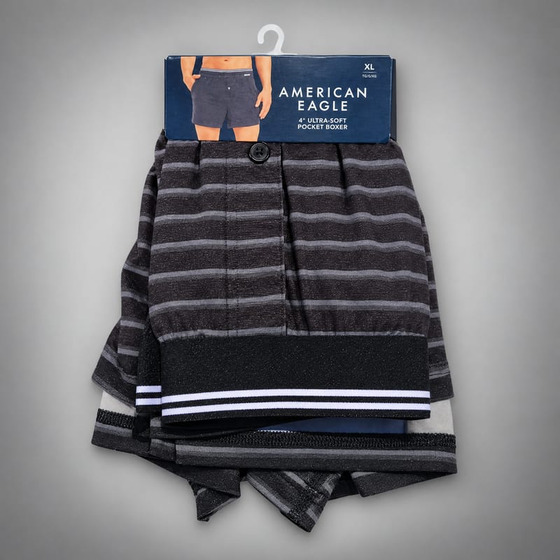 AMERICAN EAGLE Paquete De 4 Boxers AMERICAN EAGLE