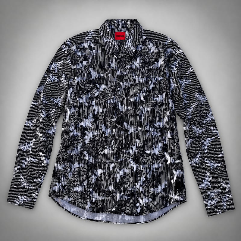 HUGO Camisola A Rayas Verticales